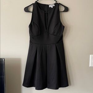 Forever 21 Elegant Black Sleeveless Mini Dress